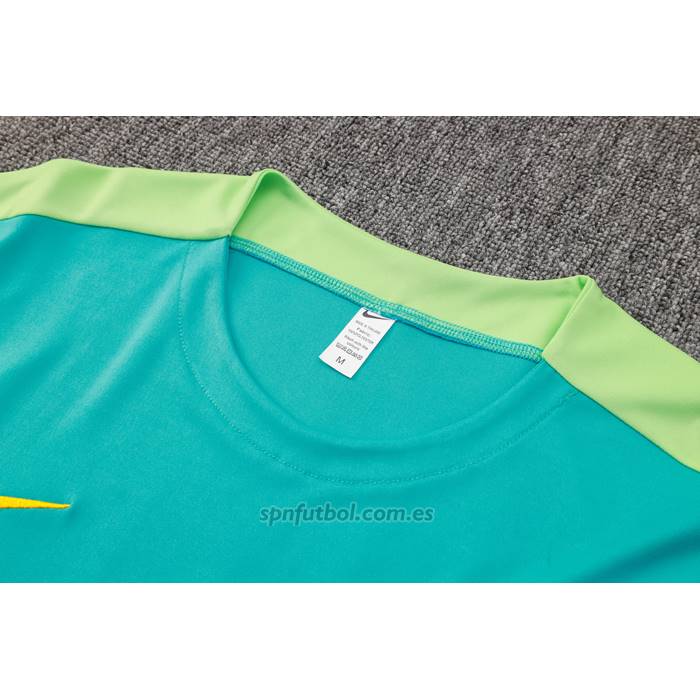 Chandal del Brasil Manga Corta 2024-2025 Verde - Pantalon Corto